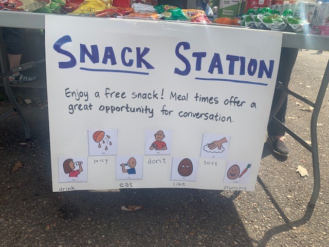 Snack Station Sign IFF