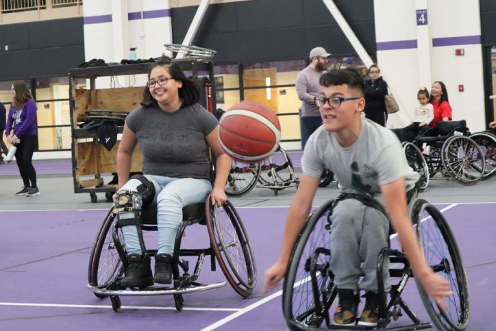 WASA Wheelchair Basketball Demos (3)